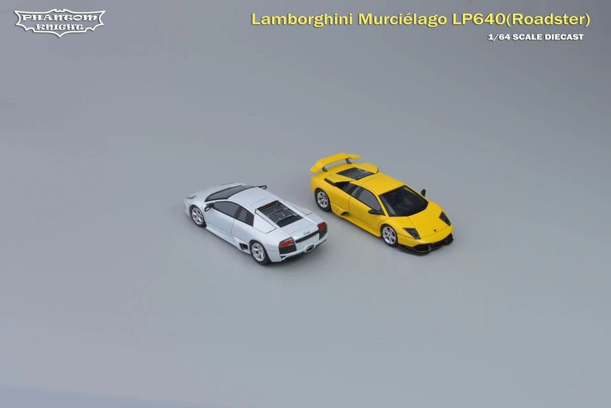 Phantom Knight 1:64 Lamborghini Murciélago LP640 Coupe/Roadster Diecast Model