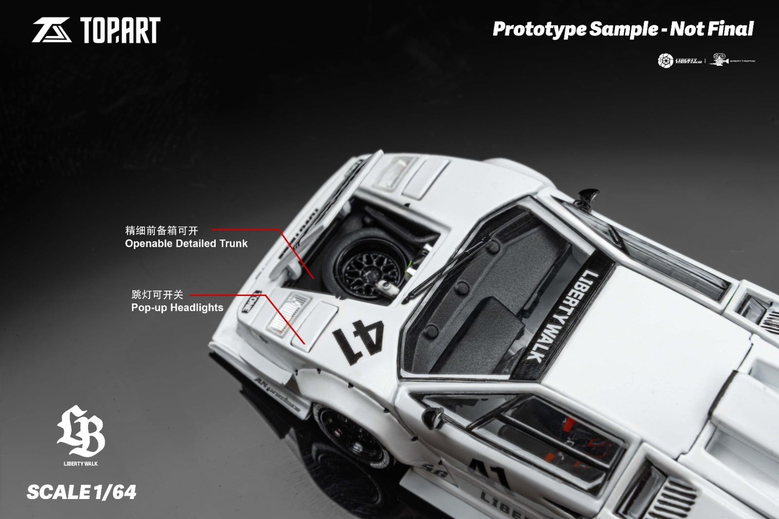 Topart 1/64 LiberyWalk licensesd product