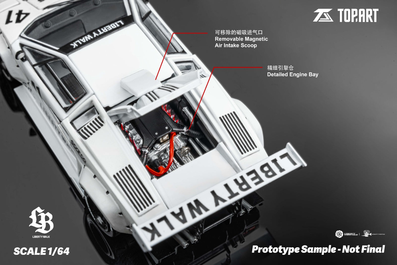 Topart 1/64 LiberyWalk licensesd product