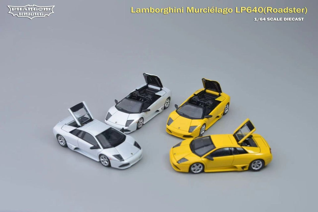 Phantom Knight 1:64 Lamborghini Murciélago LP640 Coupe/Roadster Diecast Model