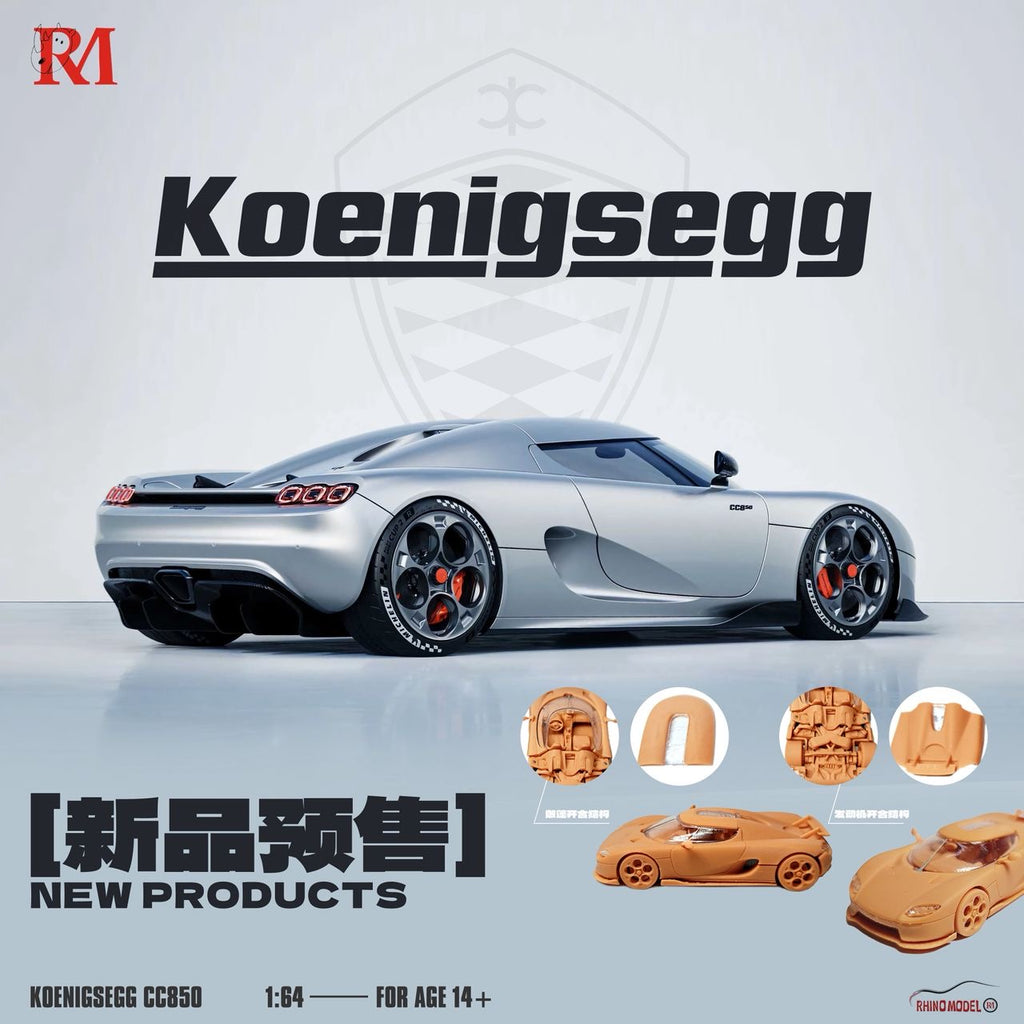 Rhino Model 1/64 Koenigsegg CC850