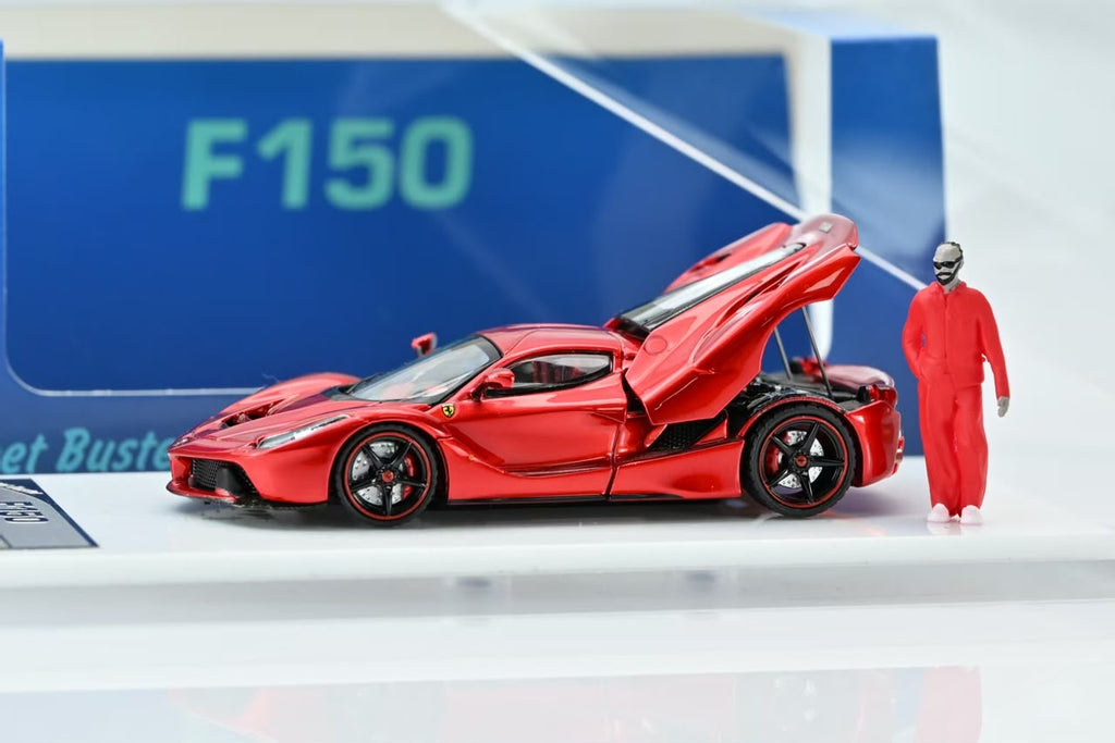 Street Buster 1/64 Prancing Horse F150 Diecast model with figurine
