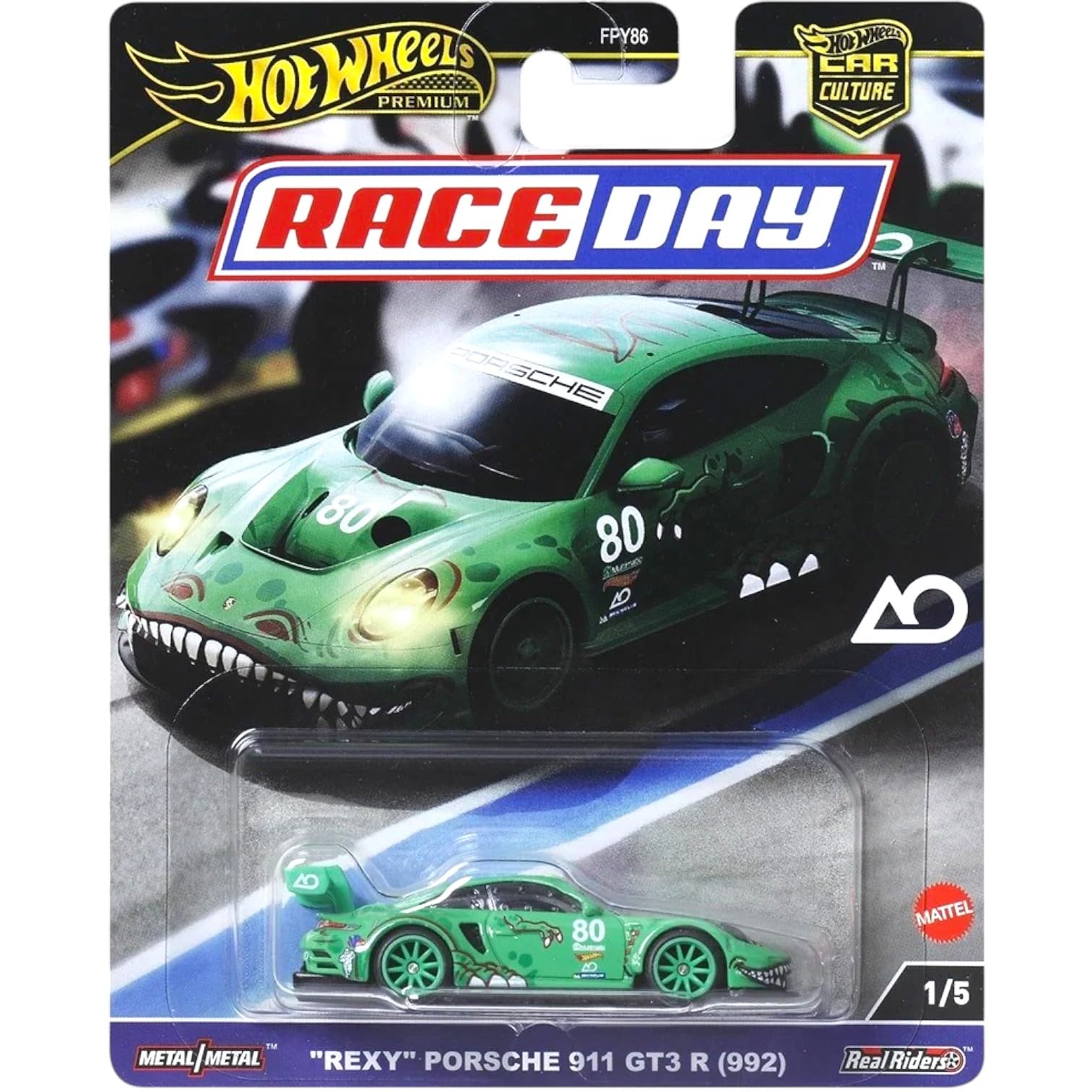 Hot wheels premium Race day REXY