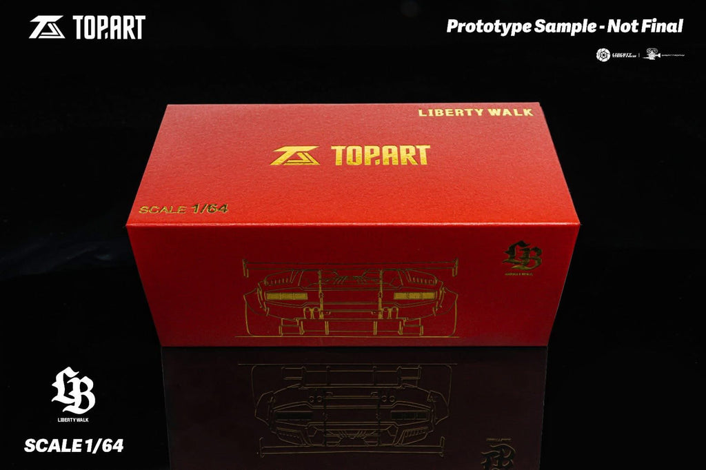 TopArt Model 1/64 LBWK COUNTACH