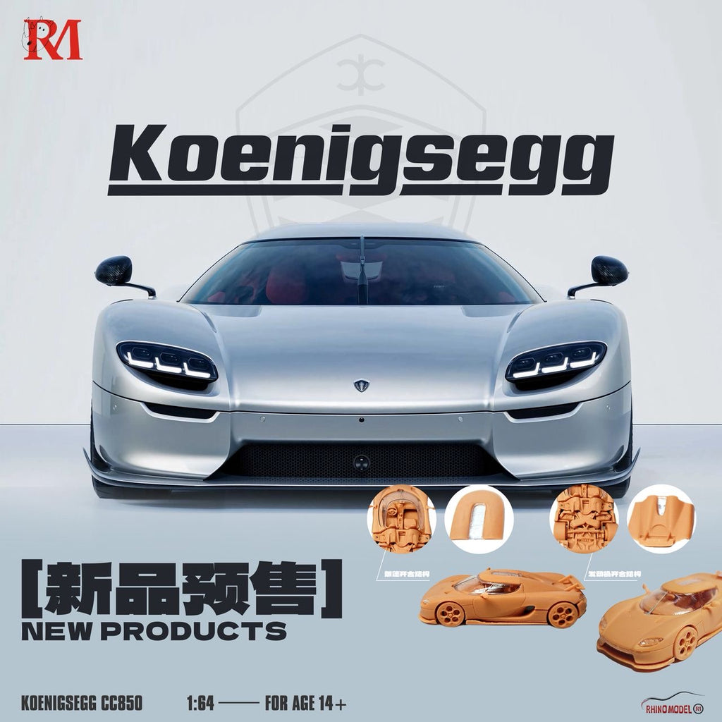 Rhino Model 1/64 Koenigsegg CC850