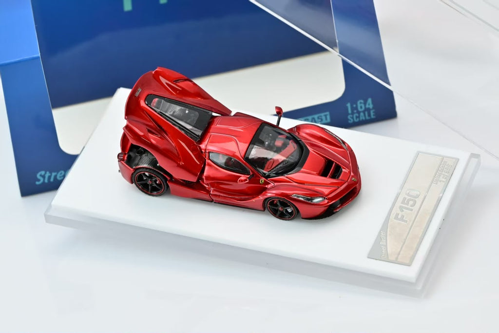 Street Buster 1/64 Prancing Horse F150 Diecast model with figurine