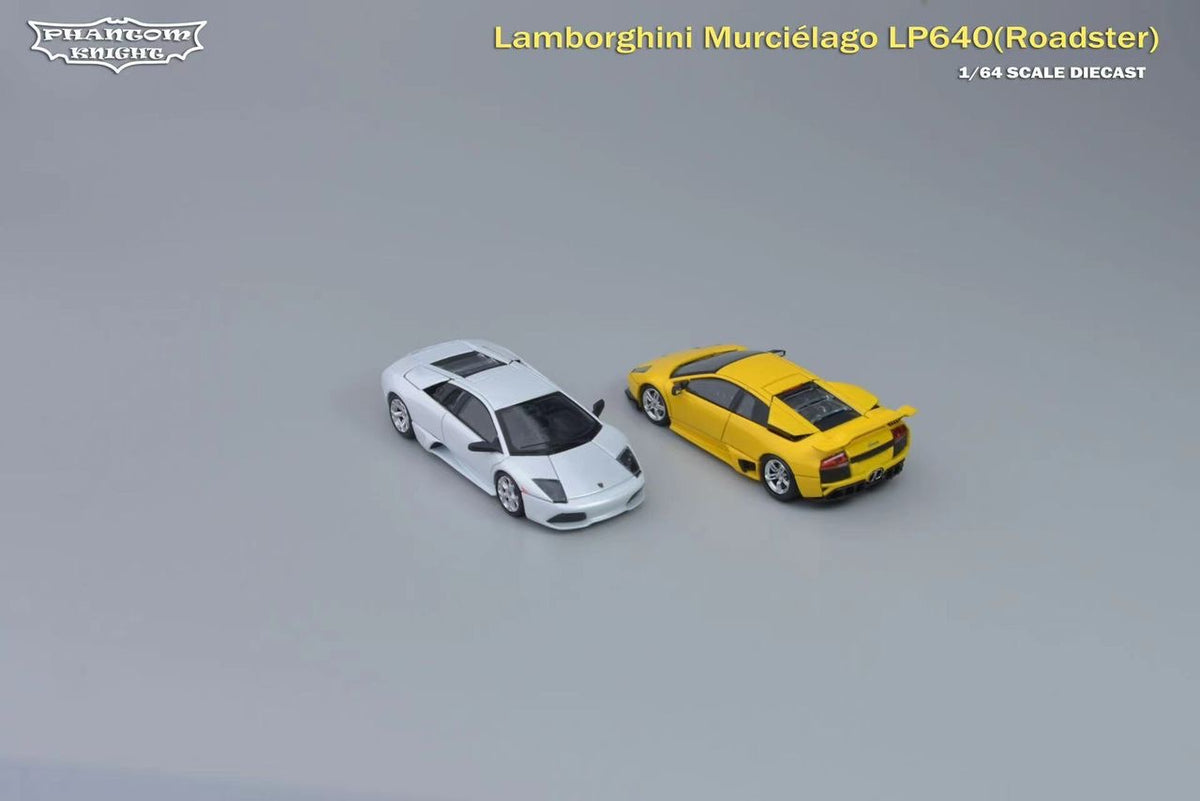Phantom Knight 1:64 Lamborghini Murciélago LP640 Coupe/Roadster Diecast Model